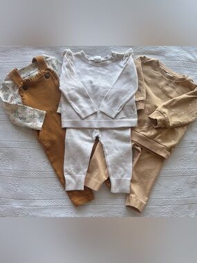 Baby Girl Bundle 6–9M | Knits + L’oved Baby Set
